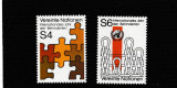 Natiunile unite-UNO Viena 1981-Anul intern.pers.cu dizabilitati,MNH,Mi.17-18, Organizatii internationale, Nestampilat