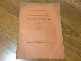Parentalia ( pentru pomenirea imparatului Traian ) de Vasile Parvan anul 1922 !