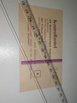 BILET VECHI GERMAN foto