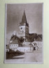 Carte poștală Sibiu-turnul din Cisnădie RPR, Circulata, Printata