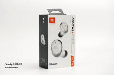 Casti in earJBL C330TWS, stereo, bluetooth v5.0,wireless,microfon,Albe Blister foto