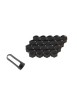 Set 20 Capace Prezoane Negre 19 MM + Cleste Mega Drive