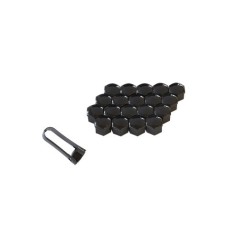 Set 20 Capace Prezoane Negre 17 MM + Cleste Mega Drive
