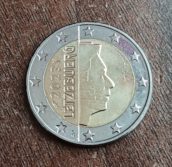 C50 - Moneda foarte veche - 2 euro - Luxemburg - 2023
