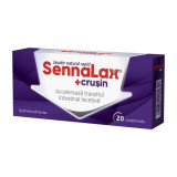 SennaLax Plus Crusin, 20 comprimate, Biofarm