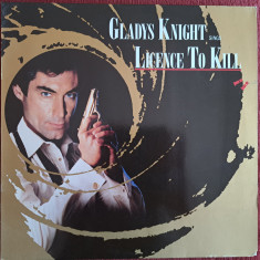 Disc Vinil Maxi Gladys Knight - Licence To Kill-MCA Records-257 543-0