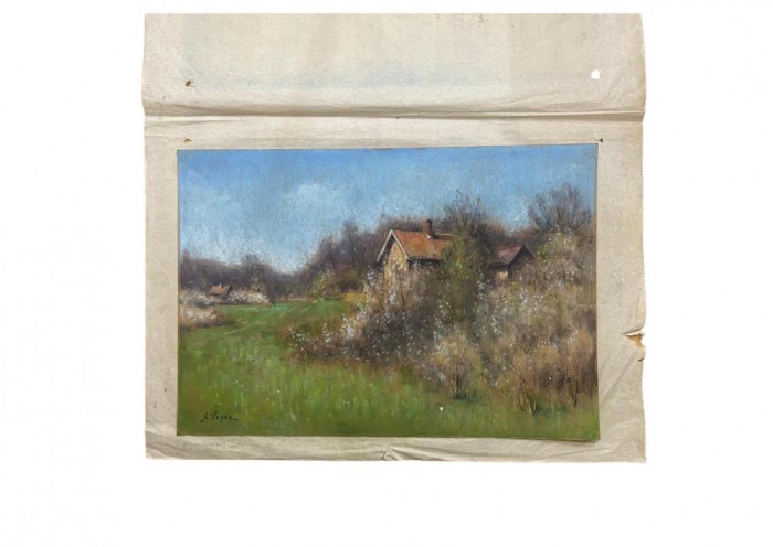 Alfons Vezoc - Peisaje banatene - Tablou