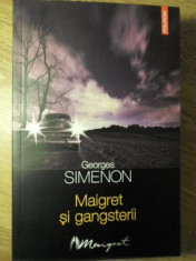 MAIGRET SI GANGSTERII - G.SIMENON foto