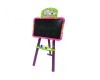 Set tabla 2 in 1, creta, markere, litere si cifre magnetice, burete, MalPlay 108403