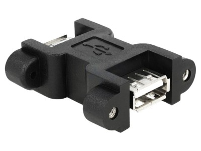 Adaptor USB 2.0 A Soclu Aurit - DELOCK foto