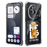 Husa antisoc pentru nothing phone (3a) pro - airbag tpu, col&Egrave;uri ranforsate - help others