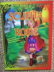 Scufita Rosie. Carte de colorat