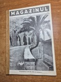 revista magazin iulie 1931- miss romania 1931,foto baneasa ,bucuresti,valcov,tudor arghezi,thomas edison , moda