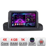 Navigatie BMW Seria 3 E90 fara ecran de fabrica 4+64 InCell Display 1K Android Waze USB Navigatie Internet Youtube Radio Kit-e90+EDT