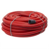Tub flexibil tip copex, pentru protectie cablu, 50mm, 450N, 50ml, rosu / TCPE50