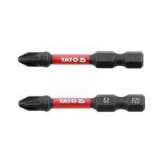 Biti de impact 1/4 50mm pz2 2 buc Yato YT-78044 foto