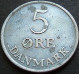 Cumpara ieftin Moneda 5 ORE - DANEMARCA, anul 1962 * cod 4307 A, Europa