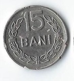 Moneda 15 bani 1966 - Romania