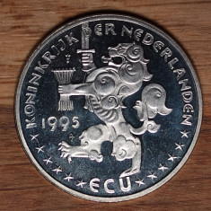 Medalie / Token / Moneda comemorativa - Olanda 1 ECU 1995 - UNC PROOF