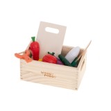 Set legume de feliat din lemn, cu magnet, in cutie