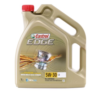 Ulei motor CASTROL EDGE TITANIUM FST 5W30 C3 , 5W30 5 litri 1552FD foto