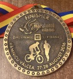 QW1 8 - Medalie - tematica sport - maraton - Maratonul Olteniei - Ramnicu Valcea - 2016