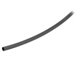 Manşon termocontractabil 3,18mm x 30,48m negru
