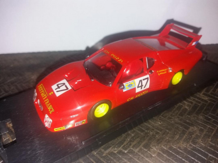 Macheta Ferrari 512 BB Ch.Pozzi-Francia Le Mans - 1981 1:43 BRUMM