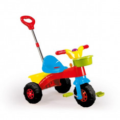 Tricicleta cu maner MyFirstTrike, 70x70x46cm-Dolu foto