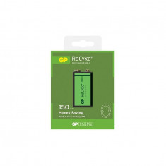 GP 6F22/9V GP ReCyko+ 150 Series 150mAh Reincarcabil-Conținutul pachetului 1x Blister