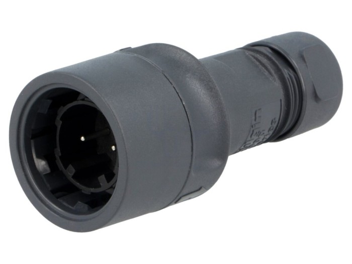 Conector circular tată 2 pini IP68