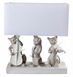 Lampa de masa cu trei pisicute CW618