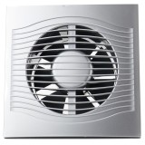 Ventilator baie Ecovent, slim 5c, &Oslash;125, Clapeta antiretur, Debit 140mc/h, Gri