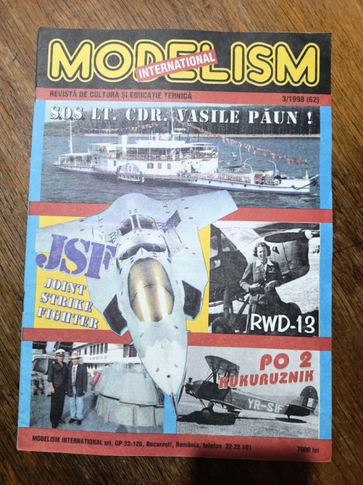 Revista Modelism nr. 3 / 1998 / C rev M1