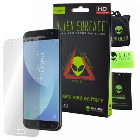 Folie Alien Surface HD, Samsung Galaxy J5 (2017), protectie ecran + Alien Fiber