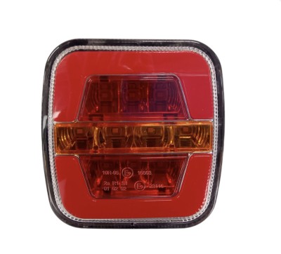 Set 2 Lampi stop LED patrate Premium 12-24V foto