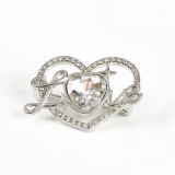 Brosa martisor inima Love