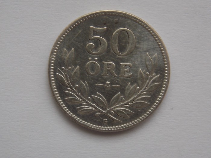 50 ORE 1934 SUEDIA-argint