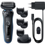 Braun Series 5 51-B1500s Aparat de bărbierit electric + capete de schimb Blue buc