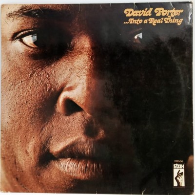 David Porter &amp;lrm;&amp;ndash; ...Into A Real Thing VG+ / VG+ vinil LP disc rock Stax Germania 1971 foto