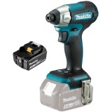 Makita DTD157Z + BL1830B - Masina de insurubat cu impact 140 Nm M5-M14 + Acumulator Li-Ion 18 V 3 Ah