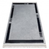 Covor AMOUR 53113D gri - Cadru, modern, elegant, 98x200 cm