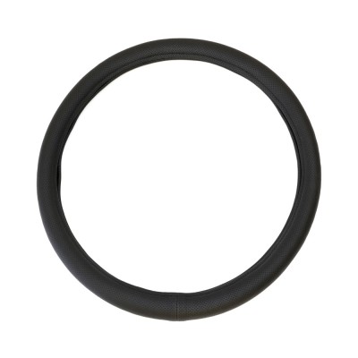Husa volan piele cu gaurele neagra A123 marime 37-39 521073 160721-12 foto