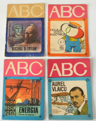Colectia ABC LOT DE 4 numere foto