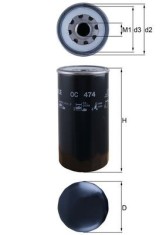 MAHLE OC 474 Filtru ulei