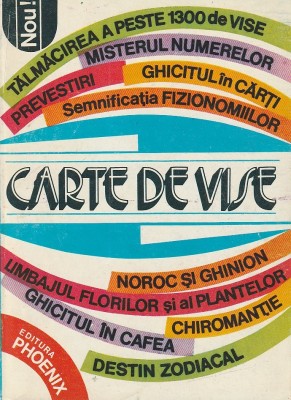 CARTE DE VISE foto