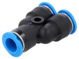 Racord Y Push-In 0,95-6bar PBT QSM