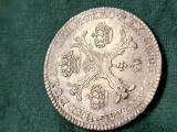 1/2 couronne 1757 , argint ... rara in stare buna, Europa