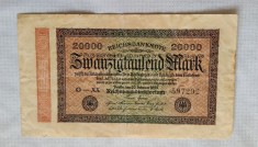 Germania - 20000 Mark (1923) foto