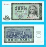 Germania RDG (pick 23) 10 Mark 1964 UNC serie: IR 394791; Schiller